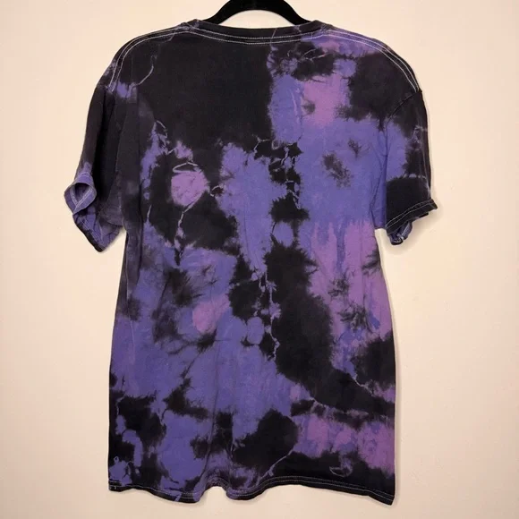 AC/DC High Voltage Grunge Graphic Washed Out Grey Festival Band Tee Tshirt - Picture 5 of 5